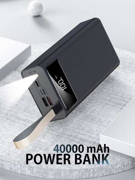 Внешний аккумулятор (Power Bank) DUZA Power bank 40000 mah повер банк ...