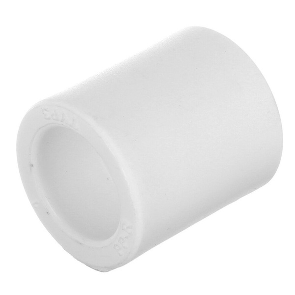 Муфта полипропилен d40 мм белая Valfex (комплект 5 шт.), 123713 ...