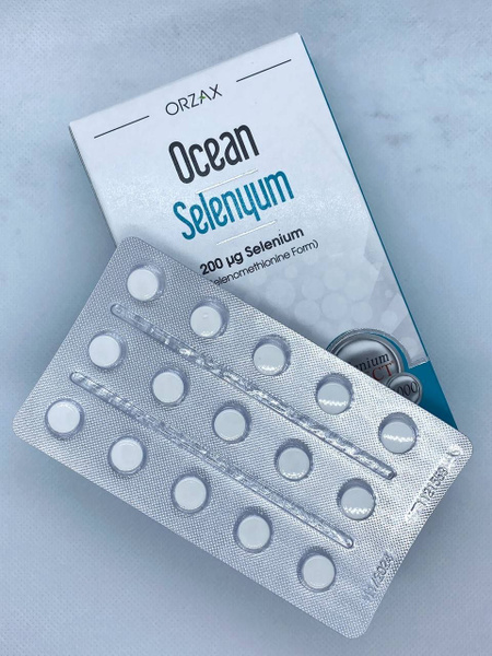 Orzax Selenyum (Селен 200мкг) / 60 таблеток / для взрослых и детей ...