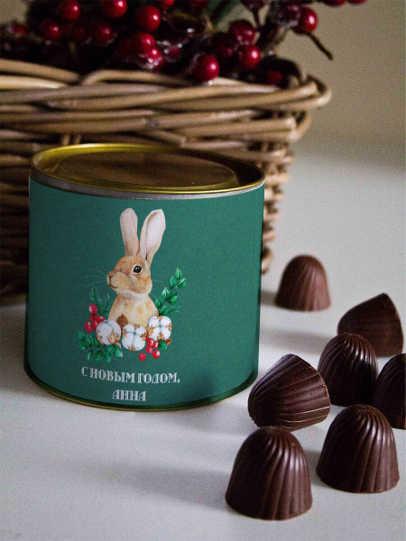 Шоколадные конфеты "Кролик" Анна - купить с доставкой по выгодным ценам ...