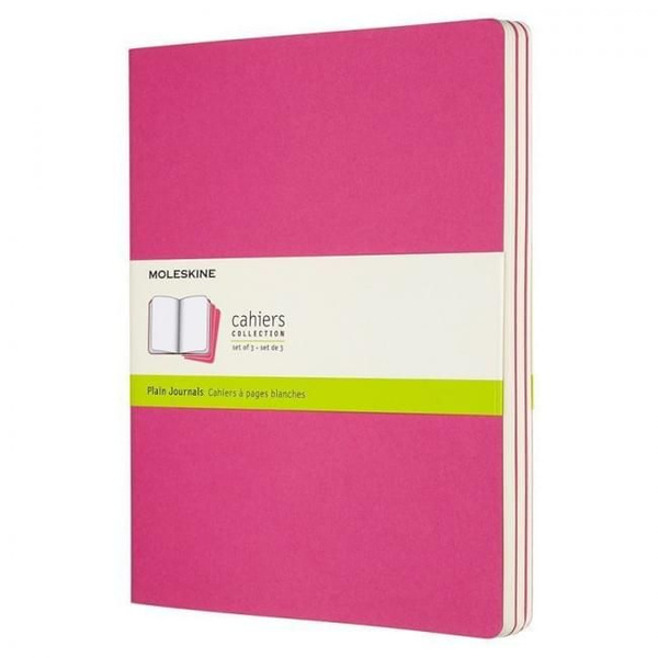 Набор 3 блокнота Moleskine Cahier Journal XL купить с доставкой по