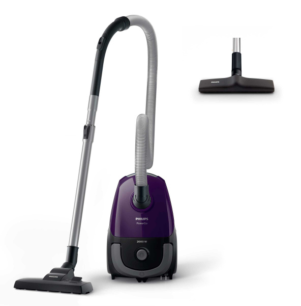 Бытовой пылесос Philips FC8295/01 PowerGo с мешком пылесборником ...