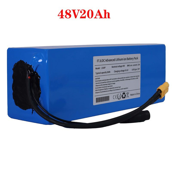 48V 13S4P 54.6V20Ah 18650 литиевый аккумулятор 48V 20AH 1200W ...
