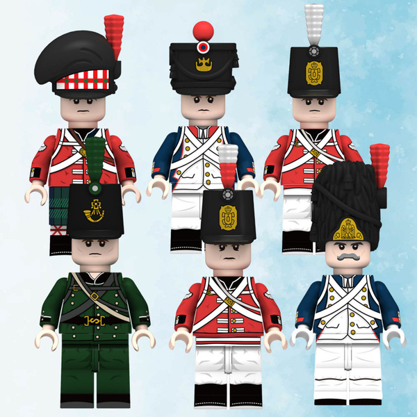 Конструктор для мальчика набор фигурок Армия Солдатики человечки 6 шт ...