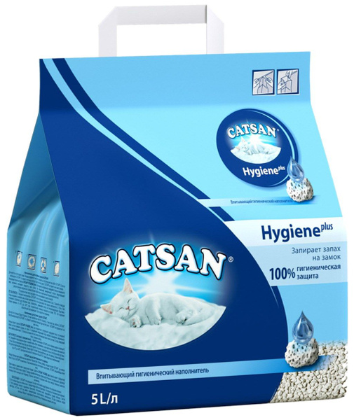 Наполнитель для кошачьих туалетов Catsan 5л купить с доставкой по