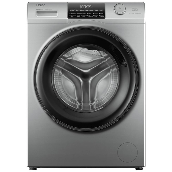 Стиральная машина Haier HW90-BP14959, черный, серебристый - купить по ...