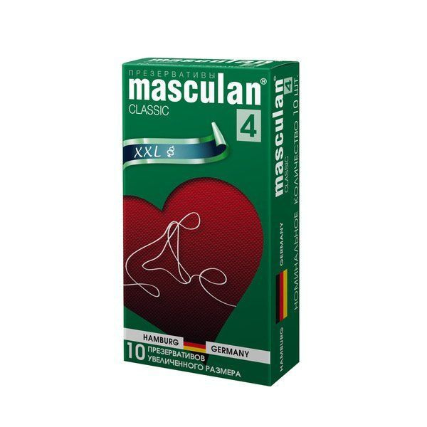 МАСКУЛАН Презервативы Masculan XXL № 10 увеличенного размера - купить с ...