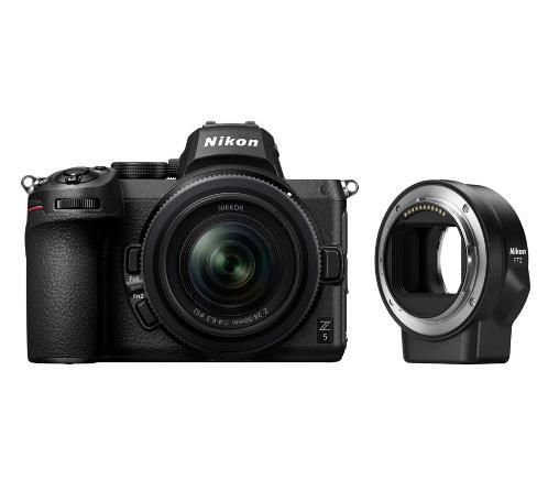 Беззеркальный фотоаппарат Nikon Z5 Kit 24-50mm f/4-6.3 FTZ - купить по ...