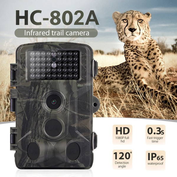 HC802A Охотничья камера 16 МП Внедорожная камера IP65 Фотоловушка 0.3 ...