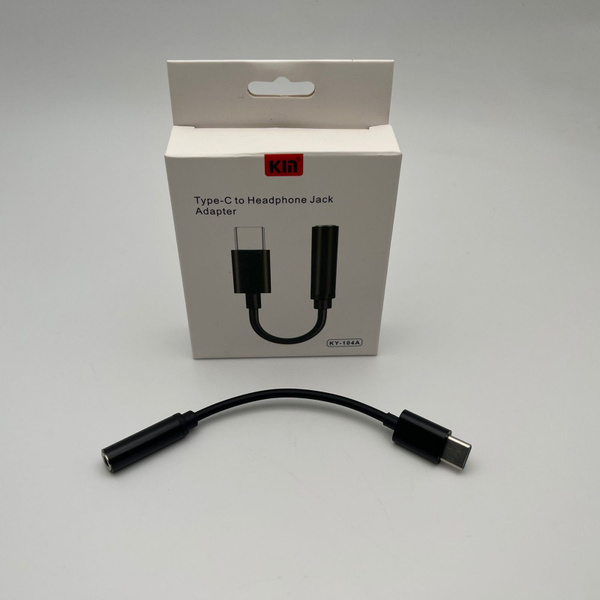 Кабель переходник USB Type-C на mini jack 3.5 (выход тайп си / вход ...