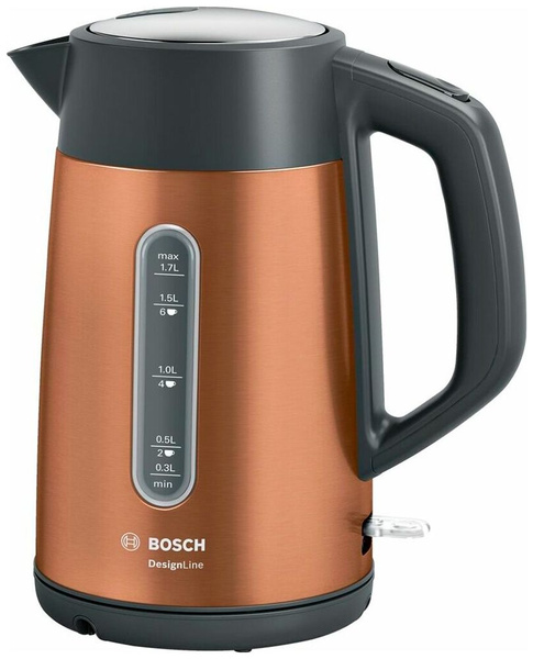Купить электрический чайник Bosch TWK4P439 DesignLine медь тип CTWK34A ...