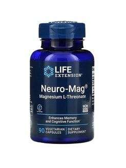 Магний L-треонат Life Extension Neuro-Mag magnesium L-Treonate, 90 ...