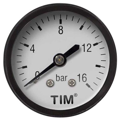 Манометр TIM 1/4" 16 бар 50мм аксиальный Y-50T-16 - купить по выгодной ...