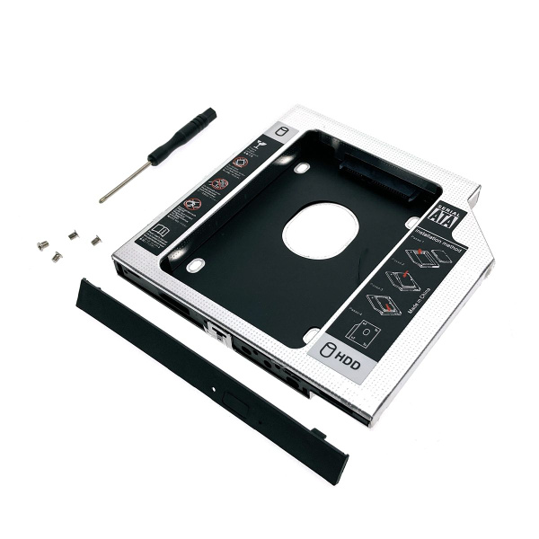 SS12, Переходник (OptiBay) dvd slim 12.7 mm to hdd (msata to sata ...