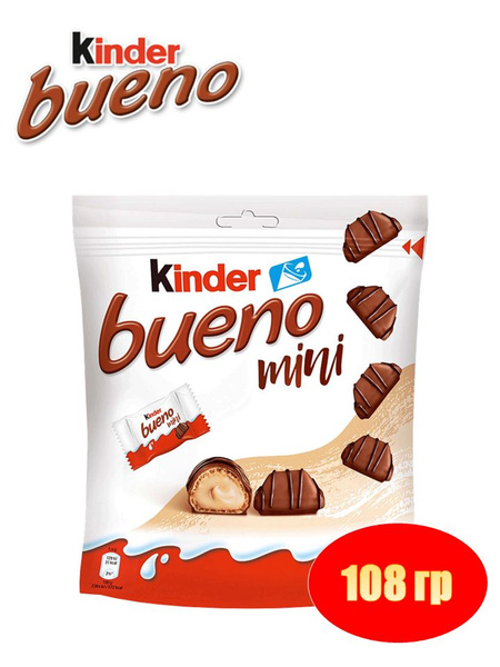Конфеты Киндер Буэно Мини / Kinder Bueno Mini 108 г. (Германия) купить ...