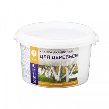 Краска APIS акриловая для деревьев Быстросохнущая, Акриловая, Матовое ...