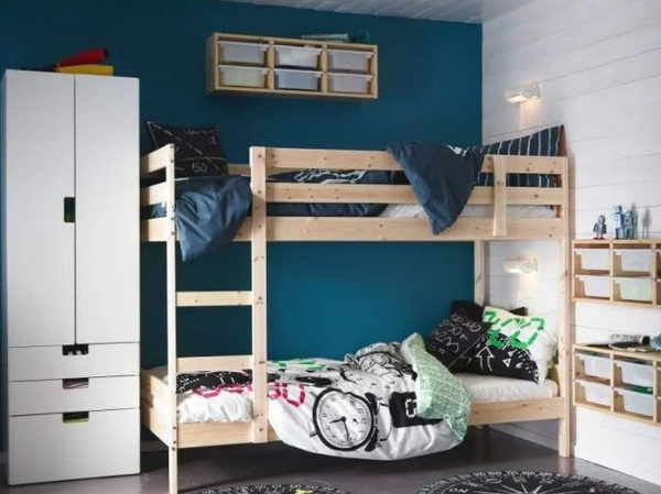 Двухъярусная кровать IKEA Двухъярусная кровать_MYDAL_IKEAx97x157 см ...