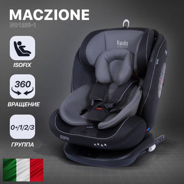 Вопросы и ответы о Детское автокресло Nuovita Maczione N0123i-1 для ...