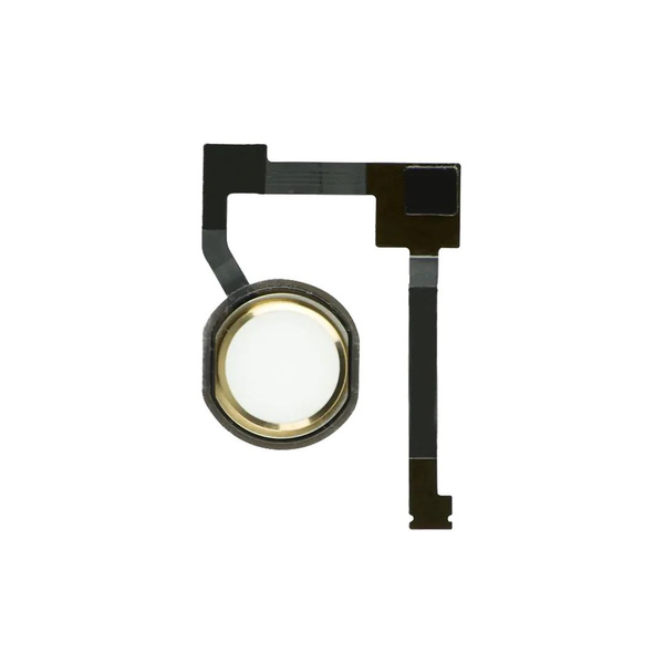 Bouton Home Noir De Remplacement Pour IPad Air 2, Mini 4, Pro 12.9" 1ère Gen - Compatible Apple