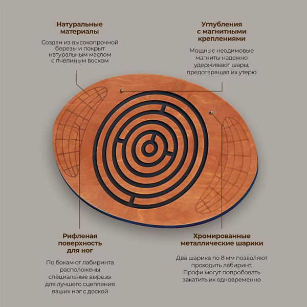 Балансборд Labirint стильный с лабиринтом купить по доступной цене с ...