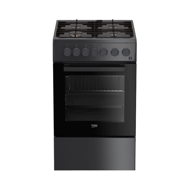 Плита газовая BEKO FSE52130GAS, черный - купить по выгодной цене в ...