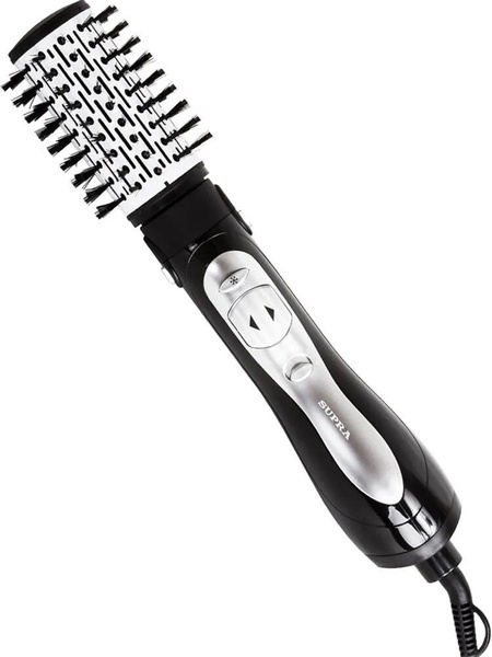 Фен-щетка для волос Supra PHS-2024N, серый, белый - купить по выгодным ...