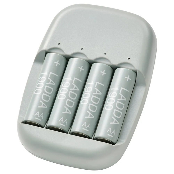 Аккумулятор AA LADDA 1900mAh, 1.2V, Ni-MH, Япония купить на OZON по ...