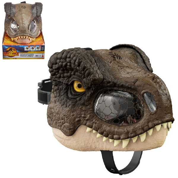 Маска Jurassic World Рычащий Тираннозавр Рекс (3 звуковых эффекта ...
