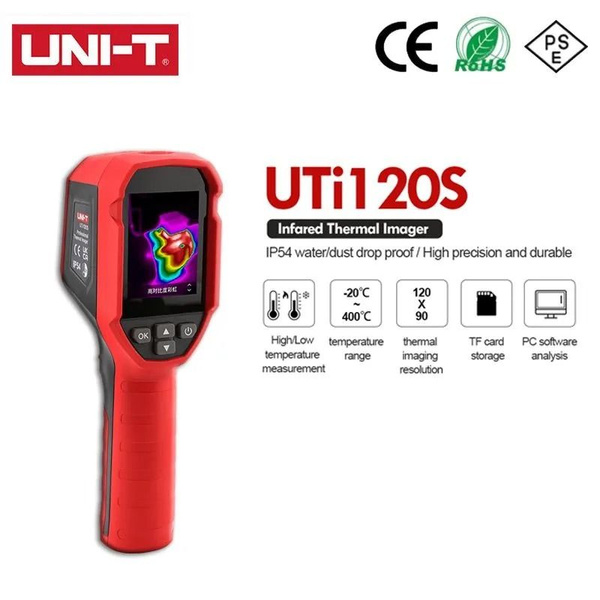 UNI-T UTi120S Инфракрасный тепловизор купить на OZON по низкой цене ...