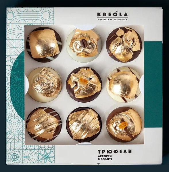 Конфеты шоколадные подарочные в коробке, ручной работы. Трюфель из ...