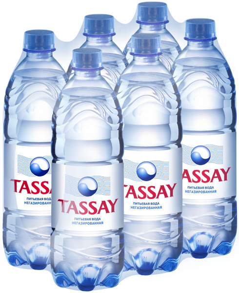 TASSAY Вода Питьевая Негазированная 1000мл. 6шт - купить с доставкой по ...