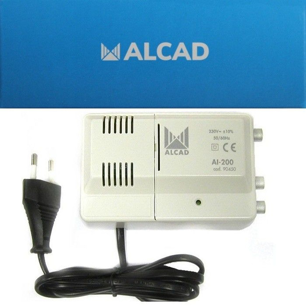 Антенный усилитель Alcad Al-200 (24 Дб, на 2 выхода) - купить с ...