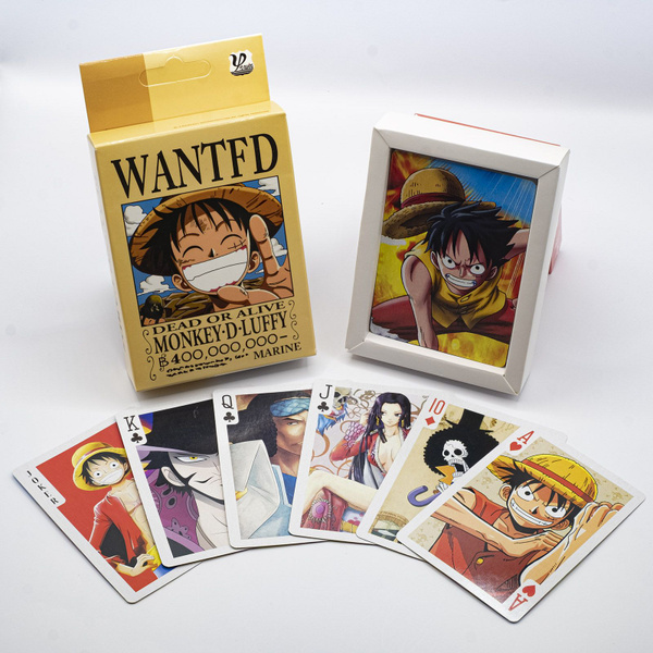 Карты игральные коллекционные из популярного аниме "Ван пис/One Piece ...