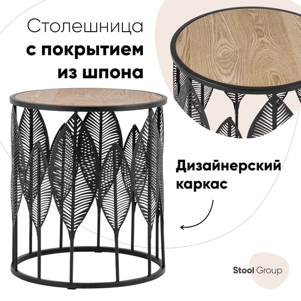 Журнальный стол Stool Group Вальд 40 x 40 x 44 см - купить по выгодной ...