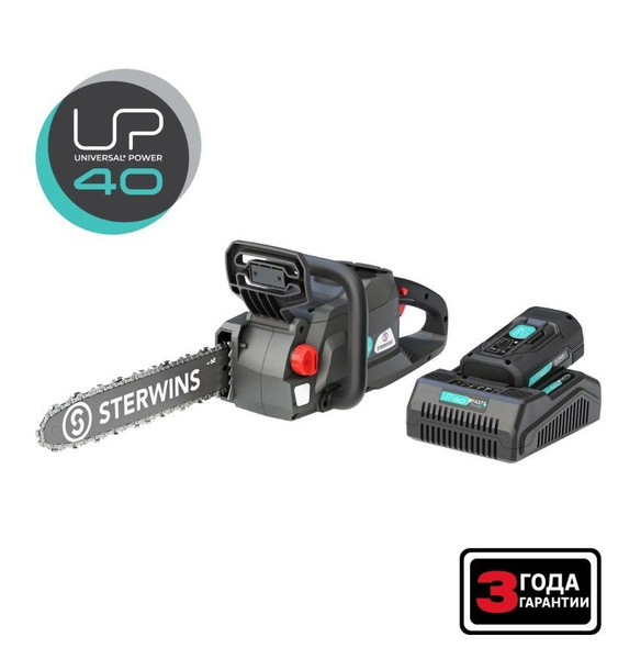Пила аккумуляторная Sterwins 40VCS2-34.1A 40 В 45 см АКБ и ЗУ в ...