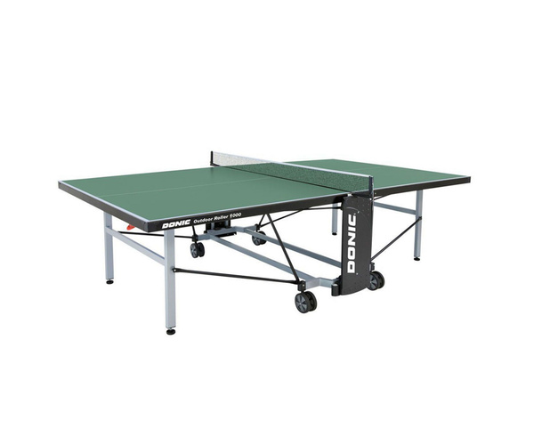 Теннисный стол DONIC OUTDOOR ROLLER 1000, складной, зеленый - купить с ...