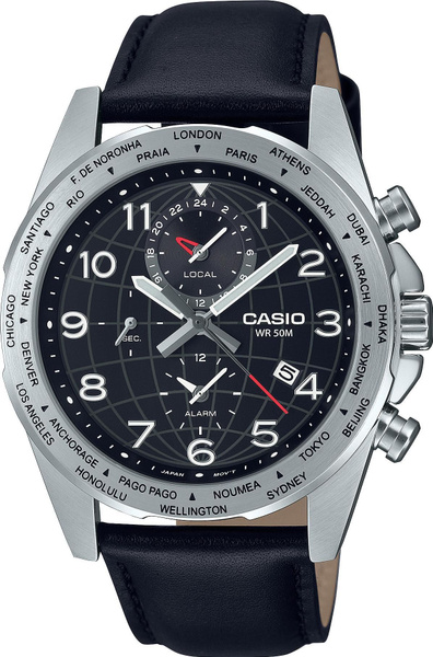 Японские наручные мужские часы Casio Collection MTP-W500L-1A ...