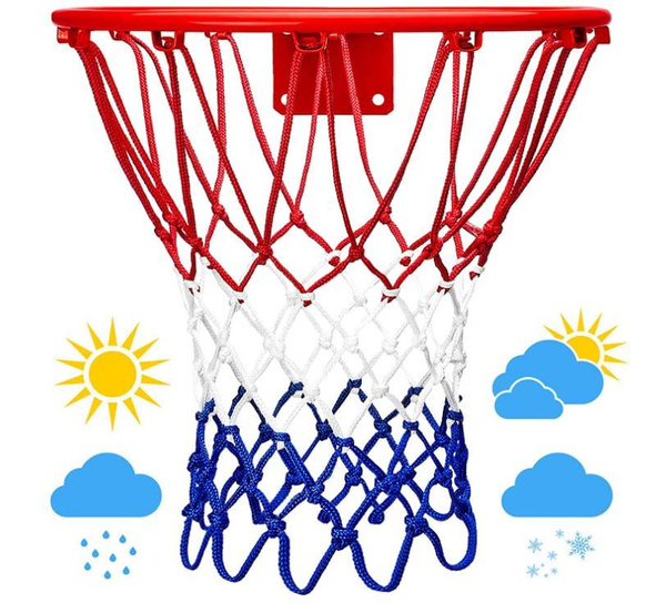 Сетка баскетбольная DHS TRI-COLOR NET, DHQW110 (2шт) - купить по низкой ...