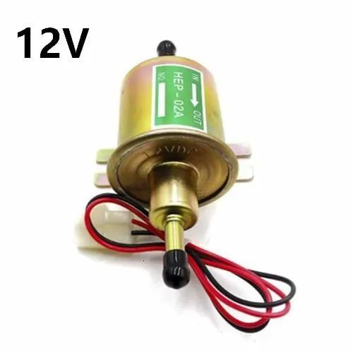 Электрический топливный насос HEP - 02A 12V - Автопартнер арт. HEP-02A ...
