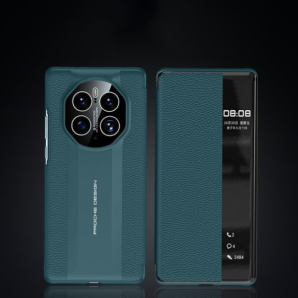Высококачественная коровья кожа чехол для Huawei Mate 50 Pro (Хуавей ...