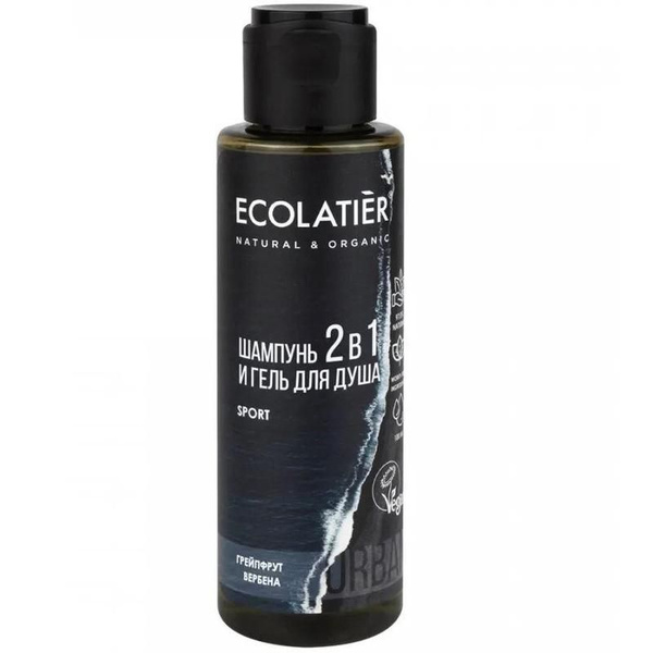 Ecolatier Гель шампунь для душа 2в1, Грейпфрут и Вербена, 100 мл ...