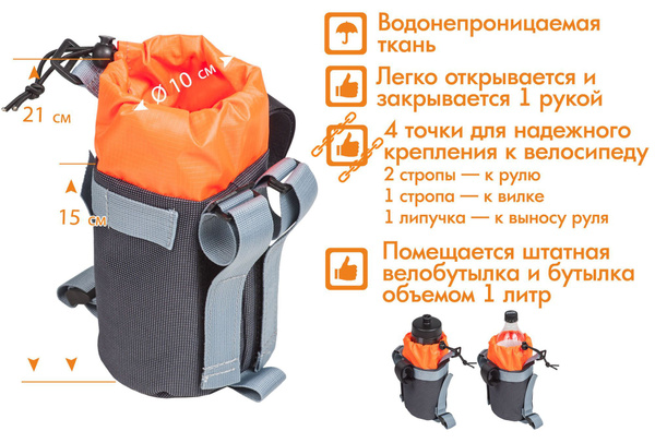 Велосумка "кормушка" на руль - купить с доставкой по выгодным ценам в ...
