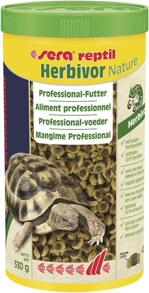 Корм для рептилий Sera Professional Herbivor Nature, 1 л - купить с ...