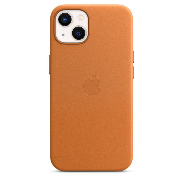 Чехол кожаный МagSafe для iPhone 13 / Анимация NFC / Leather Case with ...