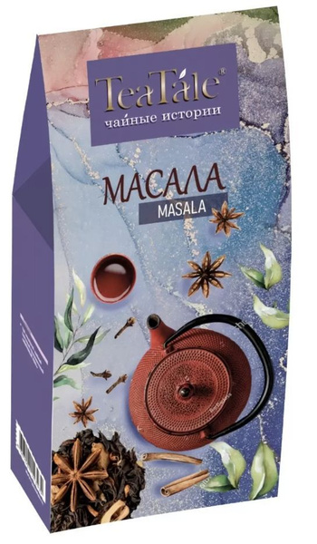 Чай черный TeaTale Масала цейлонский листовой 100 г - купить с ...