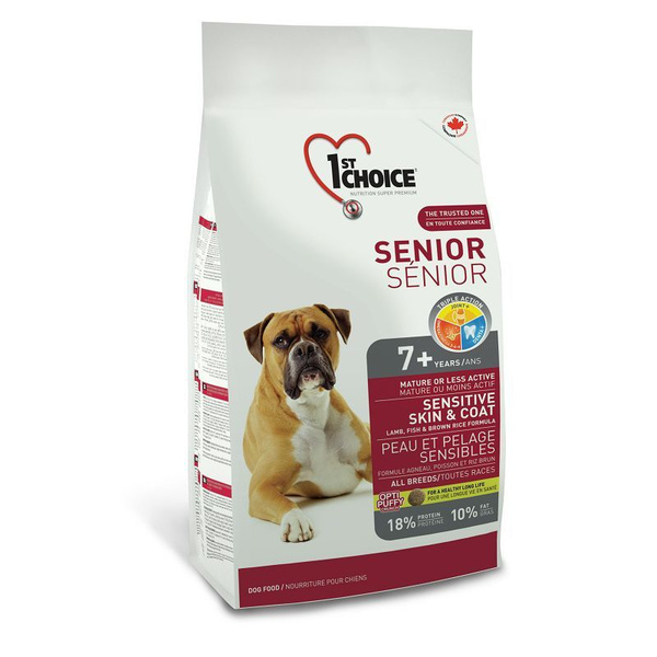 Сухой корм для пожилых собак всех пород 1st Choice Senior Sensitive ...