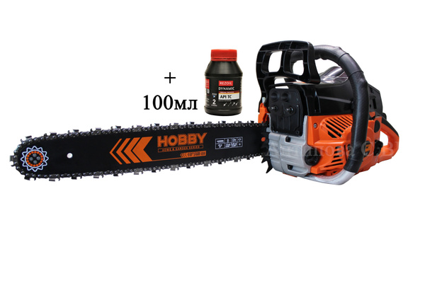 Пила бензиновая цепная Carver Hobby HSG 162-18 (2.4 кВт, шина 45см ...