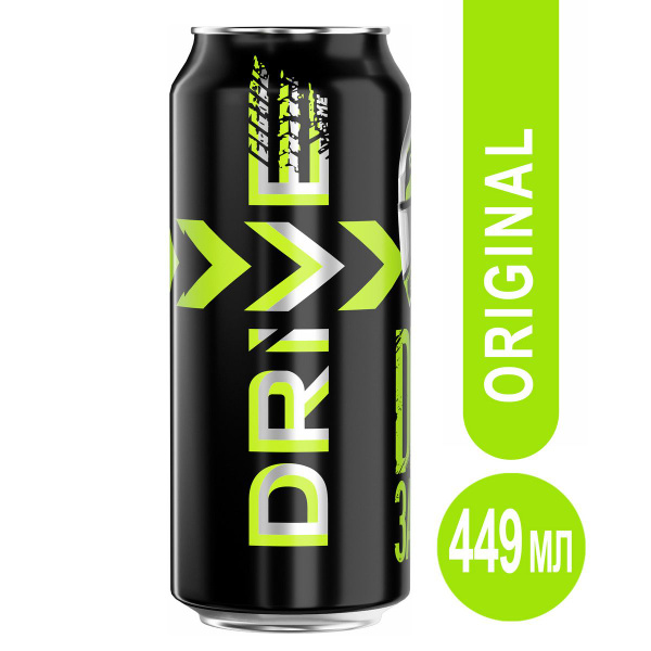 Напиток энергетический Драйв Ми Ориджинал Drive Me Original 0,449л ...