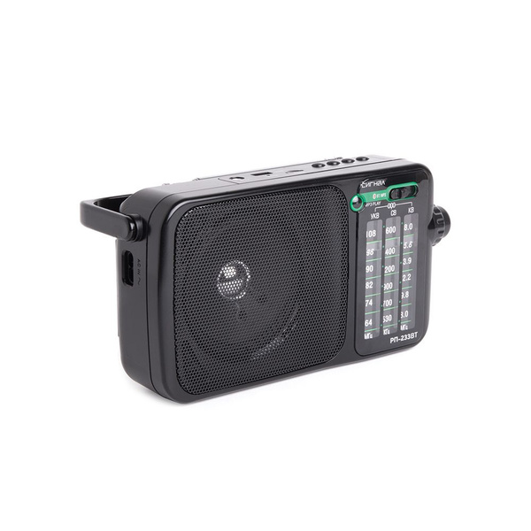 Радиоприемник Сигнал РП-233BT, УКВ64-108МГц,СВ,КВ,бат.2*R20,220V,BT/USB ...