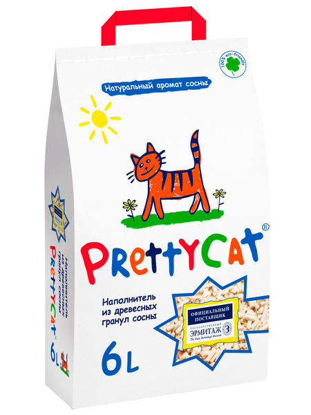 Наполнитель для кошачьего туалета prettycat